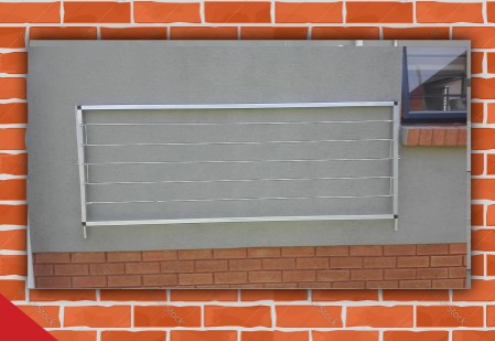 Manufacturer and installer of quality aluminium foldaway wash lines